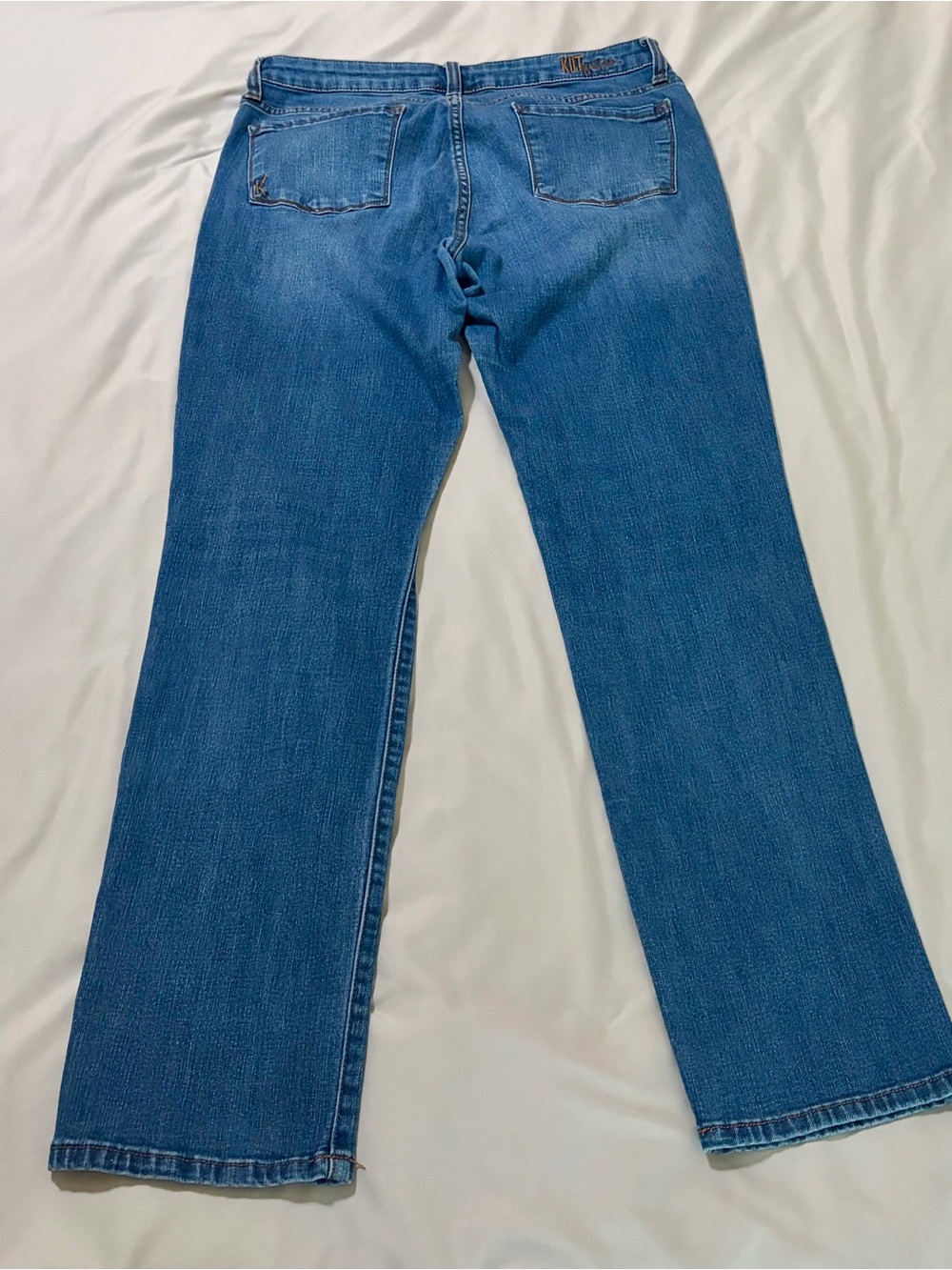 Kut from the Kloth Women's Medium Blue Boot Cut Jeans - Picture 2 of 3